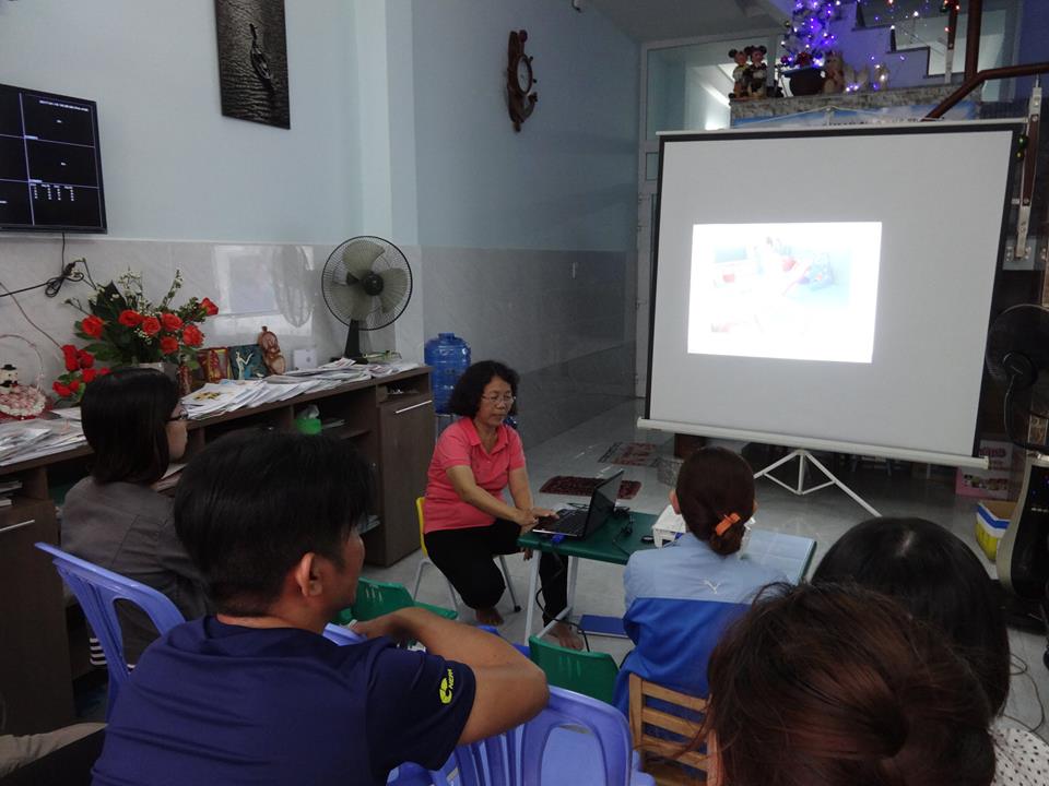 Phòng trị liệu ngôn ngữ trẻ em Trường từng bước nhỏ