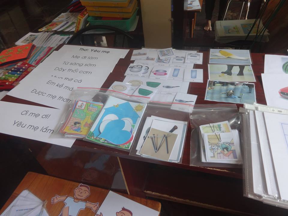 hình ảnh học cụ dạy phát âm cho trẻ