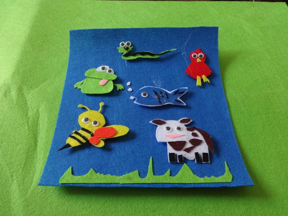 học cụ dạy nhận biết động vật