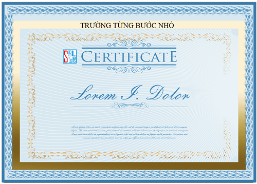TRUONG TUNG BUOC NHO CAP CHUNG CHI HUAN LUYEN